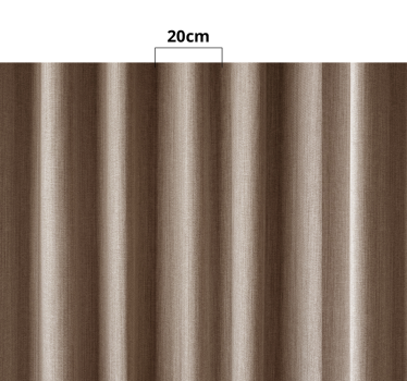 Estor beige textura de cortina - TenVinilo