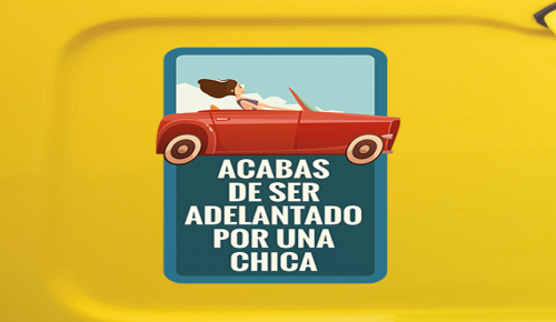 Pegatinas para coches originales