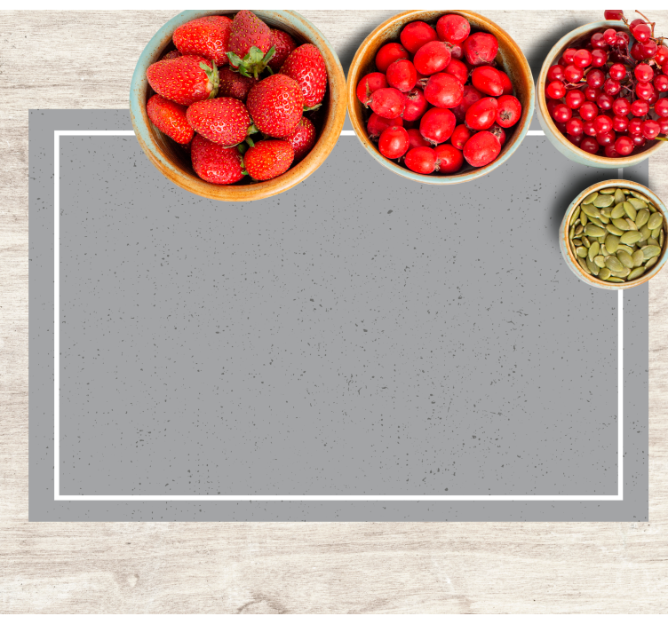 Mantel individual original Pantone gris - TenVinilo