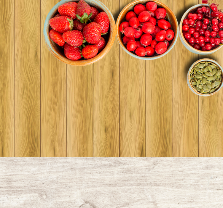 Mantel individual original Textura de madera realista - TenVinilo