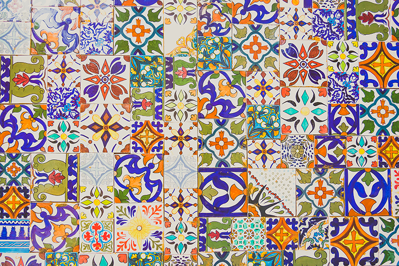 Mantel individual original hidráulica marroquí - TenVinilo