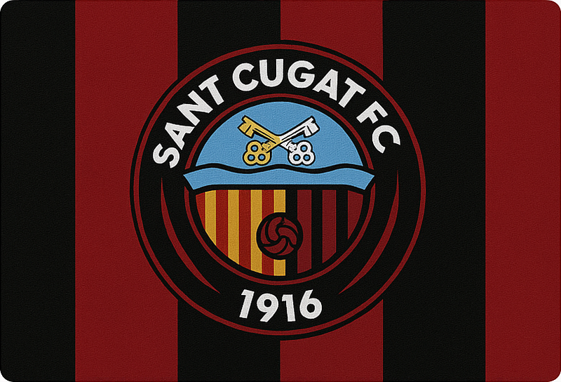 Mantel individual original escudo de sant cugat - TenVinilo