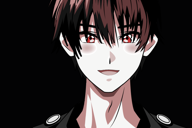 Mantel individual original retrato de personaje expresivo - TenVinilo