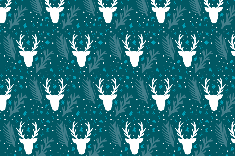 Mantel individual navideño decoración elegante para fiestas - TenVinilo