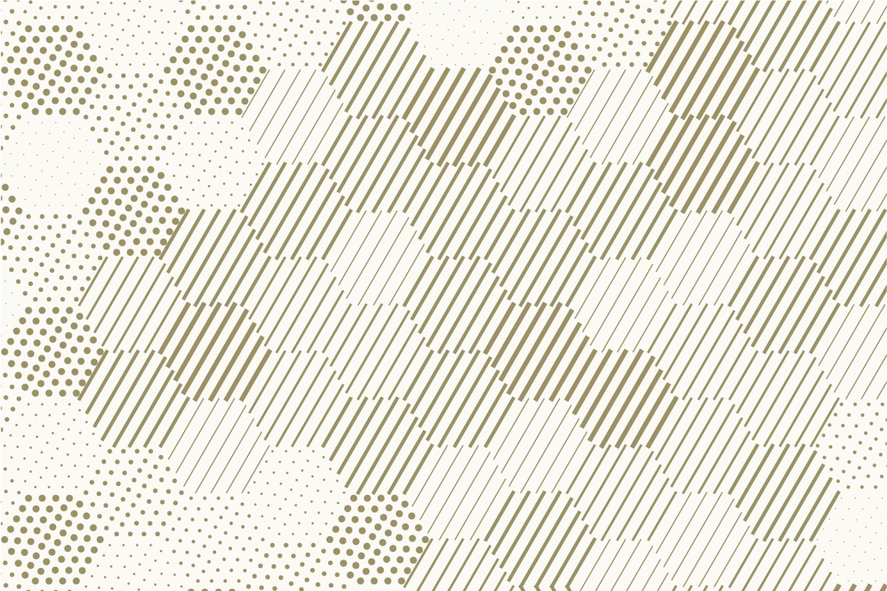 Mantel individual patrón geométrico elegante - TenVinilo