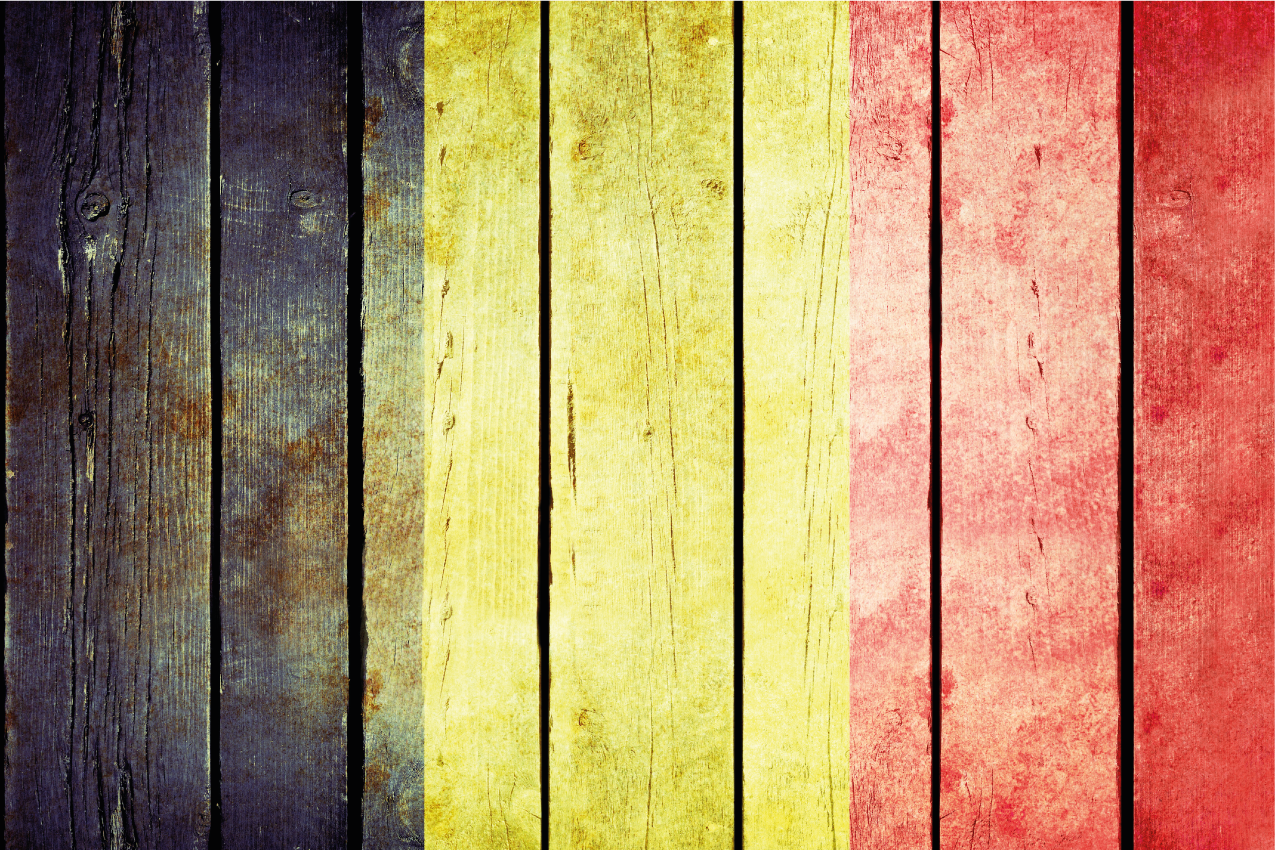 Mantel individual patrón tablón de madera colorido - TenVinilo