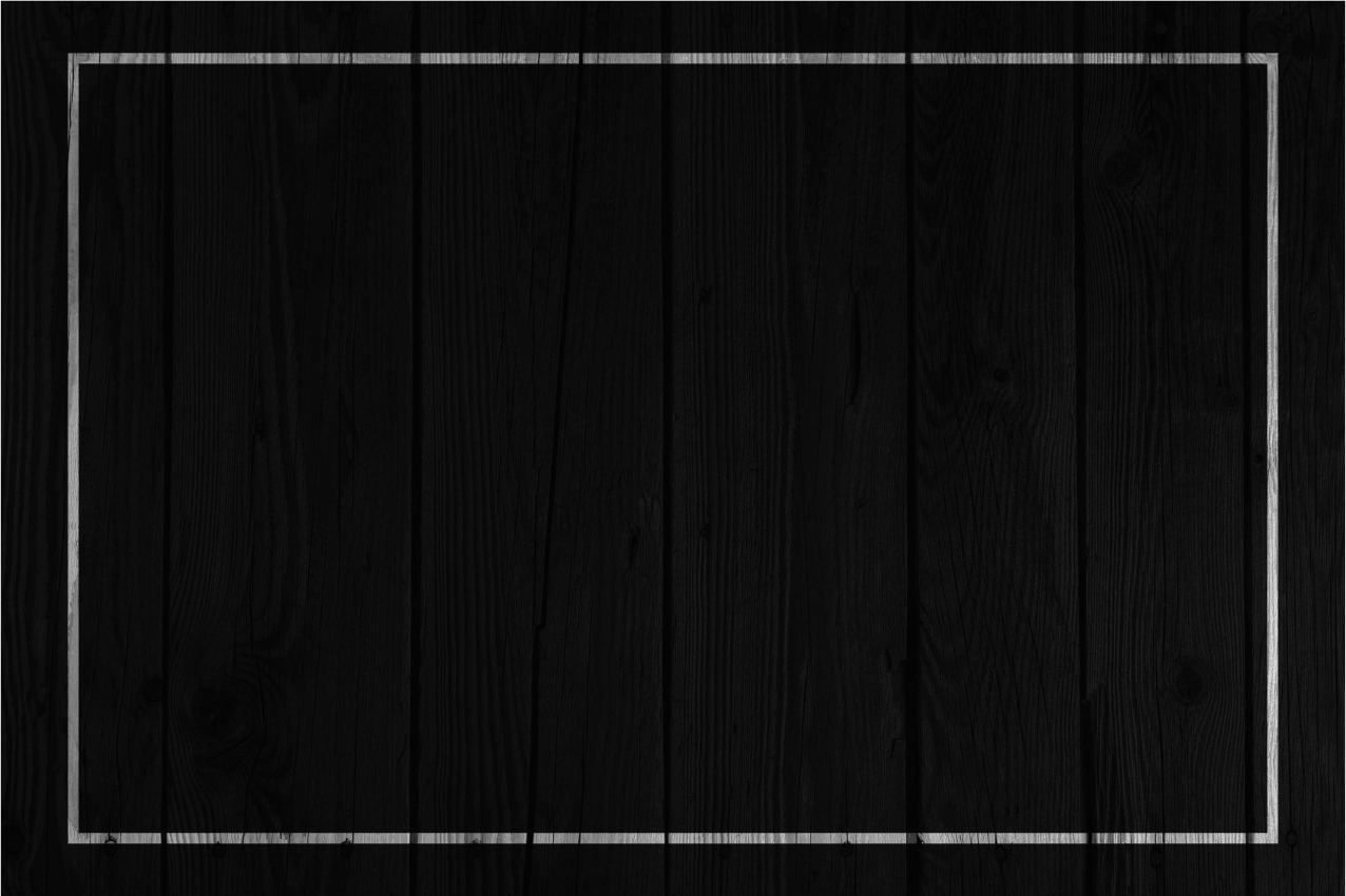 Mantel individual patrón superficie negra elegante - TenVinilo