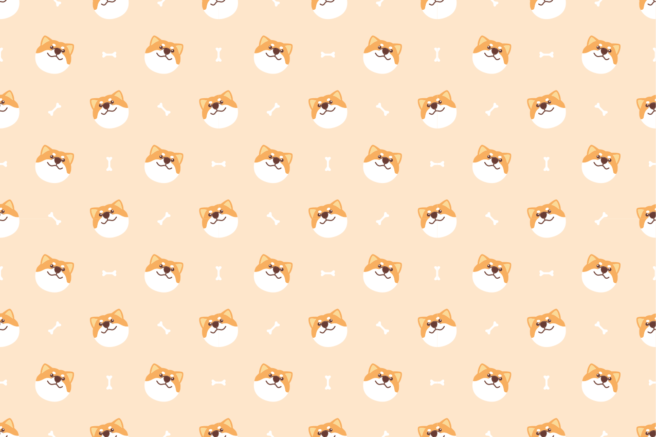 Mantel individual infantil caras de perros alegres - TenVinilo