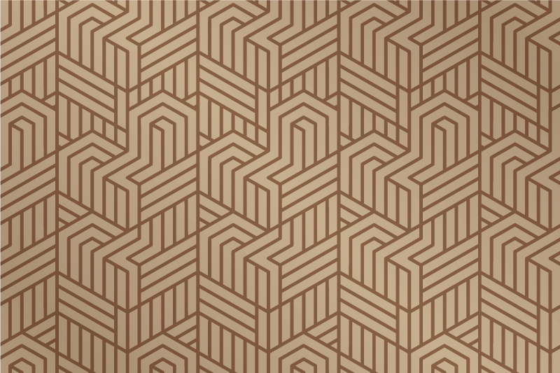 Mantel individual moderno acabado texturizado geométrico - TenVinilo