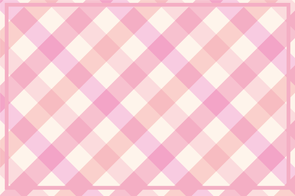 Mantel individual infantil presentación de comida linda - TenVinilo