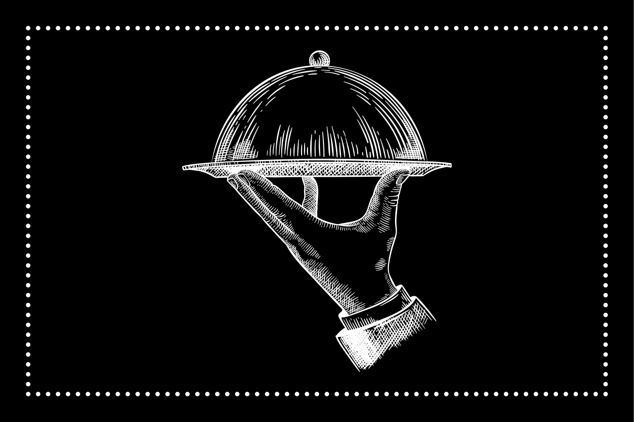 Mantel individual original mano de servicio elegante - TenVinilo