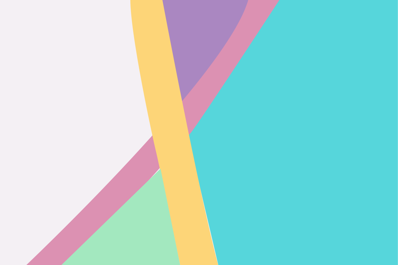 Mantel individual moderno capa colorida abstracta - TenVinilo