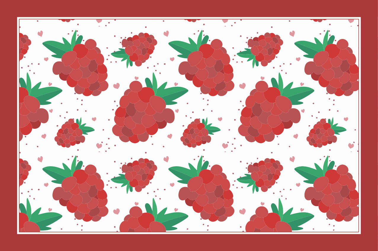 Mantel individual original set de tazones elegantes - TenVinilo