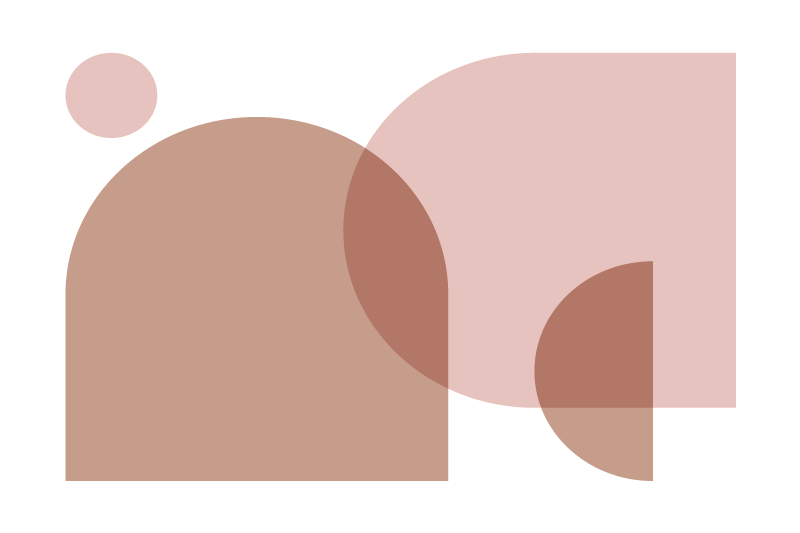 Mantel individual moderno formas geométricas contemporáneas - TenVinilo