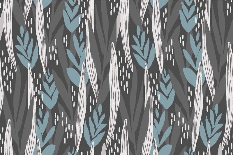 Mantel individual patrón concepto de hoja texturizada - TenVinilo