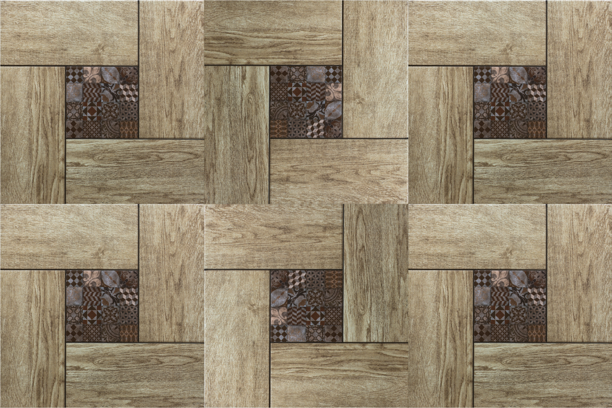 Mantel individual patrón superficie madera - TenVinilo