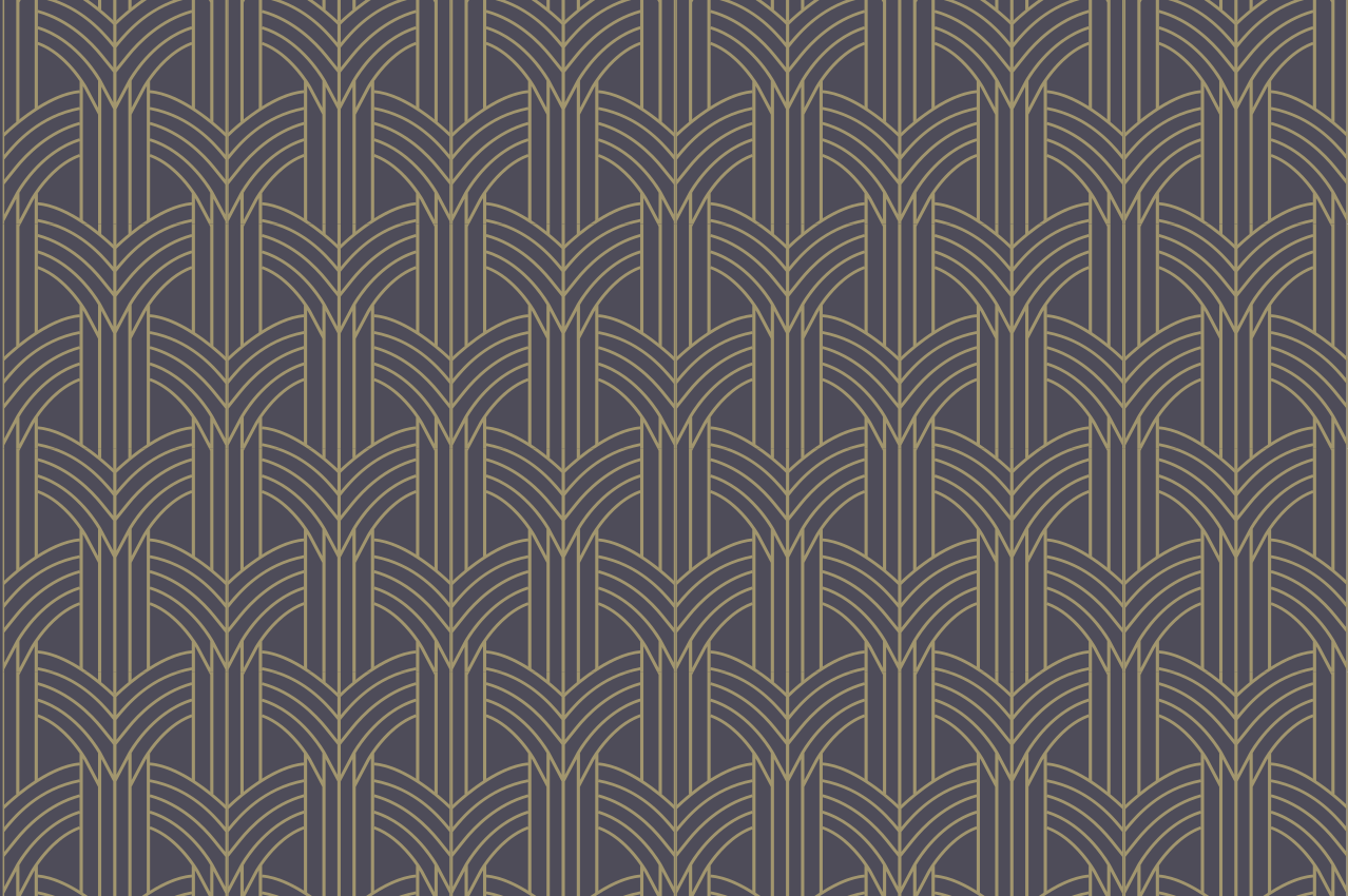 Mantel individual patrón elemento geométrico elegante - TenVinilo