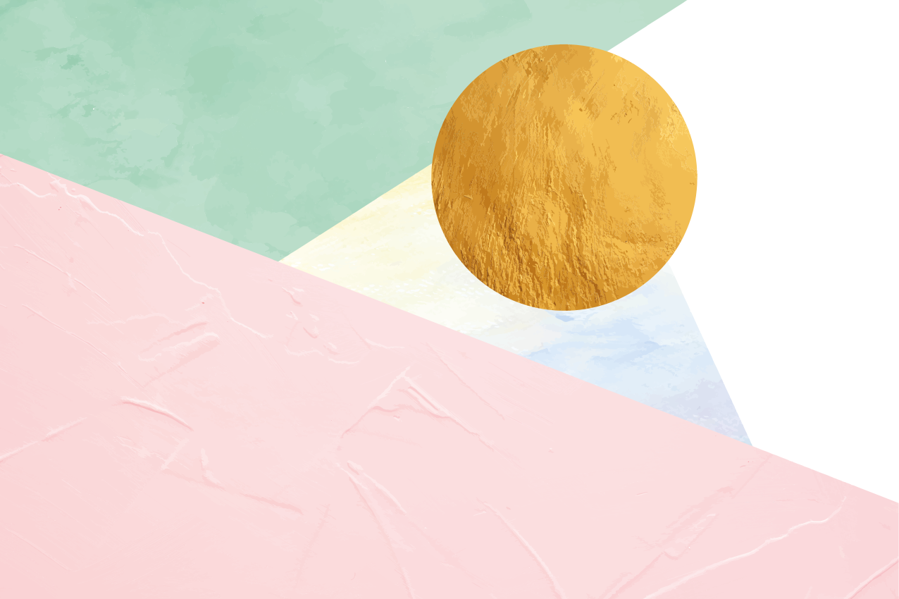 Mantel individual moderno formas geométricas texturadas - TenVinilo