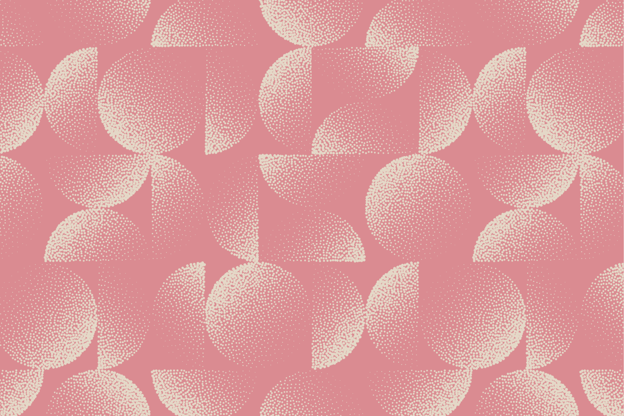 Mantel individual patrón patrones circulares abstractos - TenVinilo