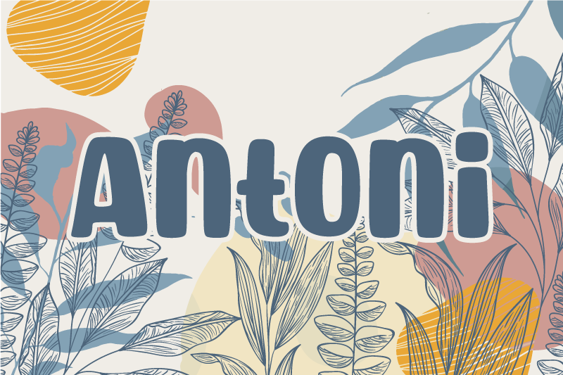 Mantel individual original diseño de nombre elegante - TenVinilo