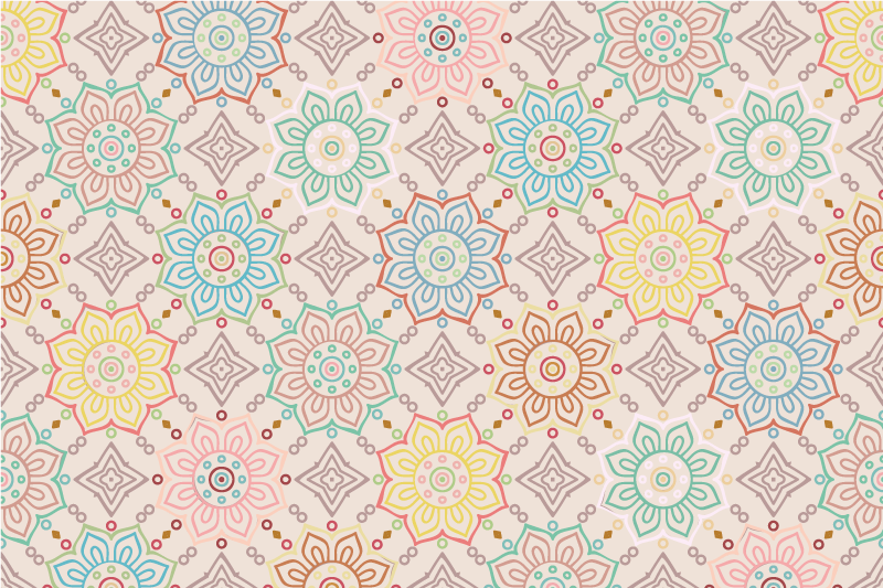 Mantel individual original estampado botánico vivo - TenVinilo