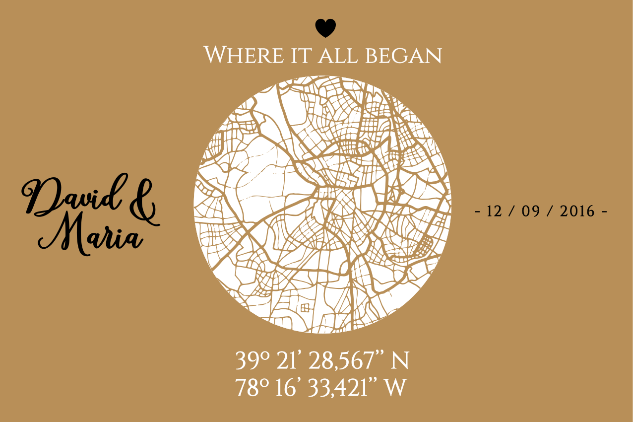 Mantel individual original "donde todo empezó" - TenVinilo