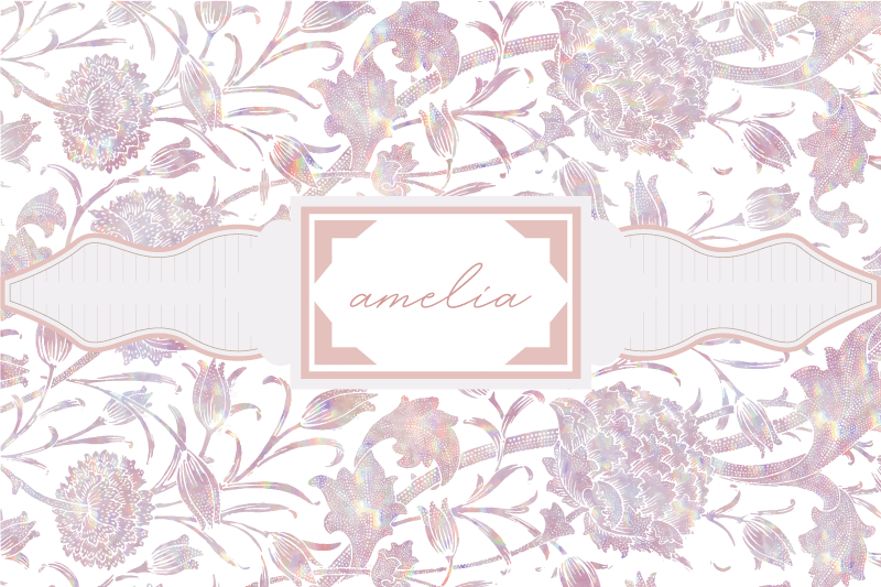 Mantel individual personalizable Custom Thistle - TenVinilo