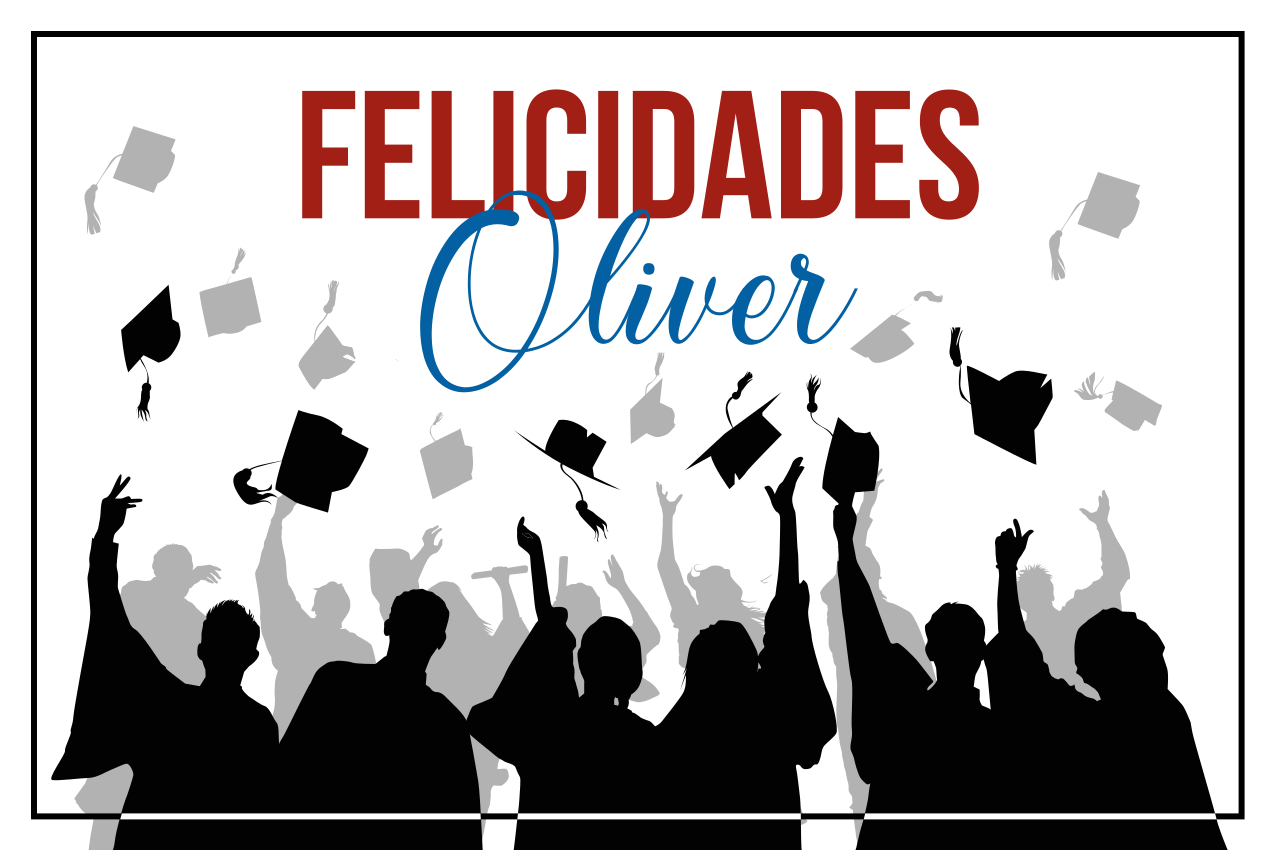 Mantel individual personalizable graduados - TenVinilo