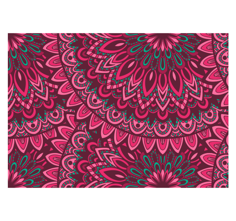 Mural Zen mandala colorido comedor dormitorio - TenVinilo