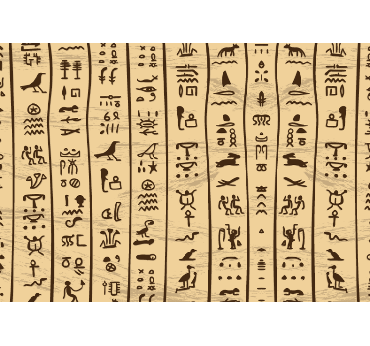Fotomural arte motivos de escritura antigua - TenVinilo