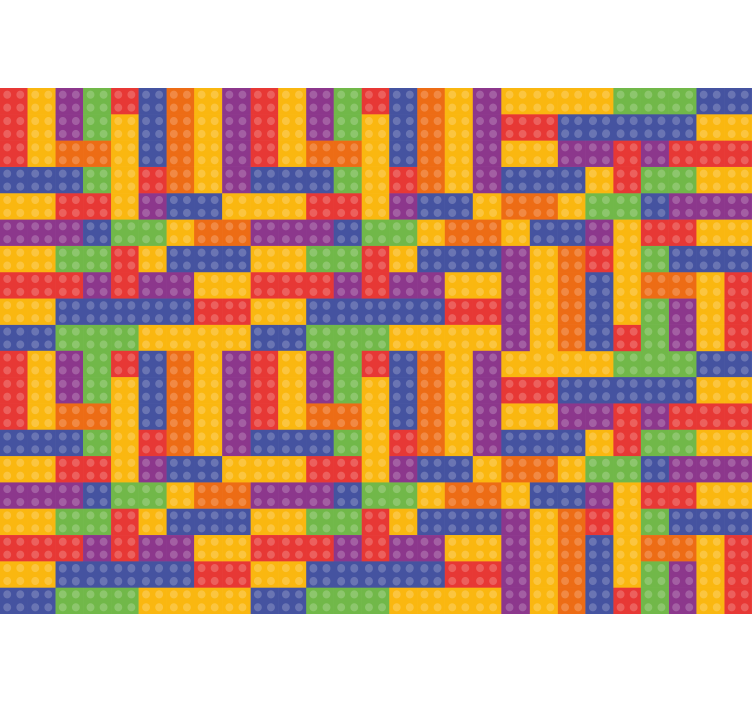 Fotomural texturas patrón de bloques de colores - TenVinilo