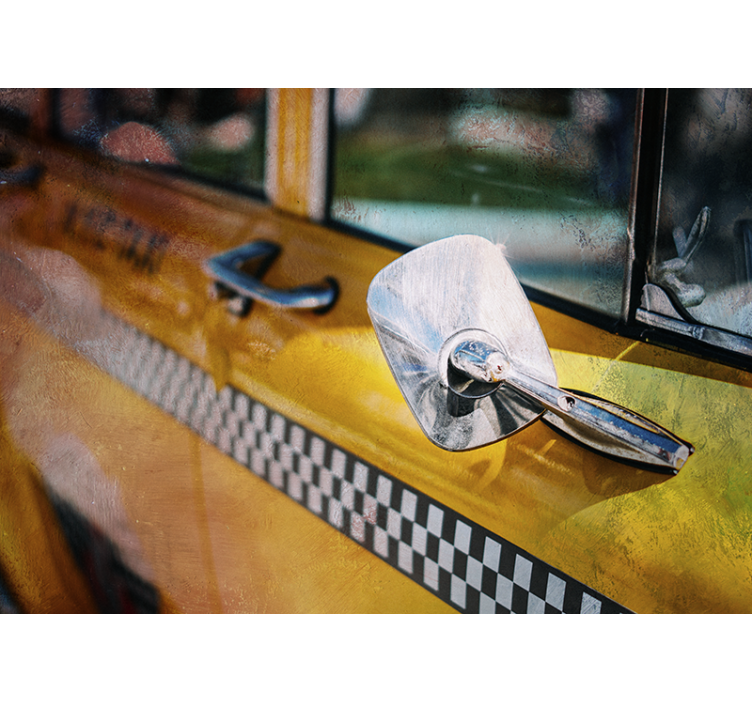 Fotomural nueva york taxi amarillo icónico - TenVinilo