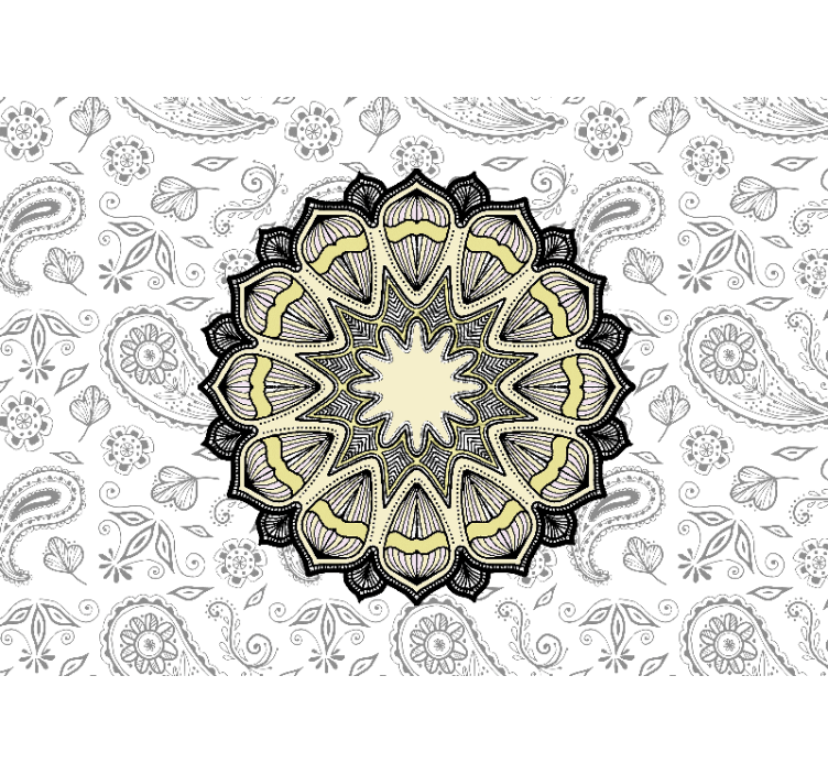 Fotomural mandala motivo mandala elaborado - TenVinilo