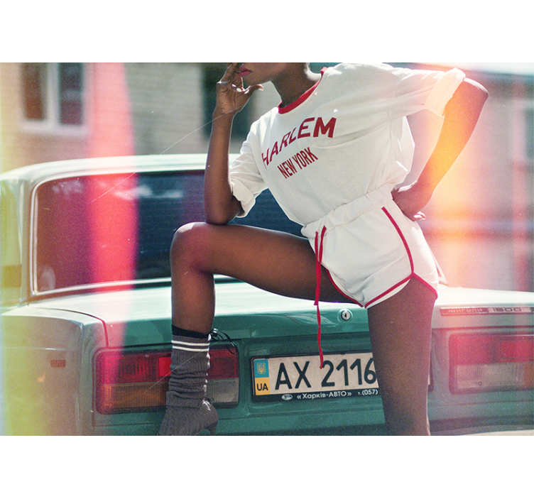 Fotomural gente pose estilo harlem - TenVinilo