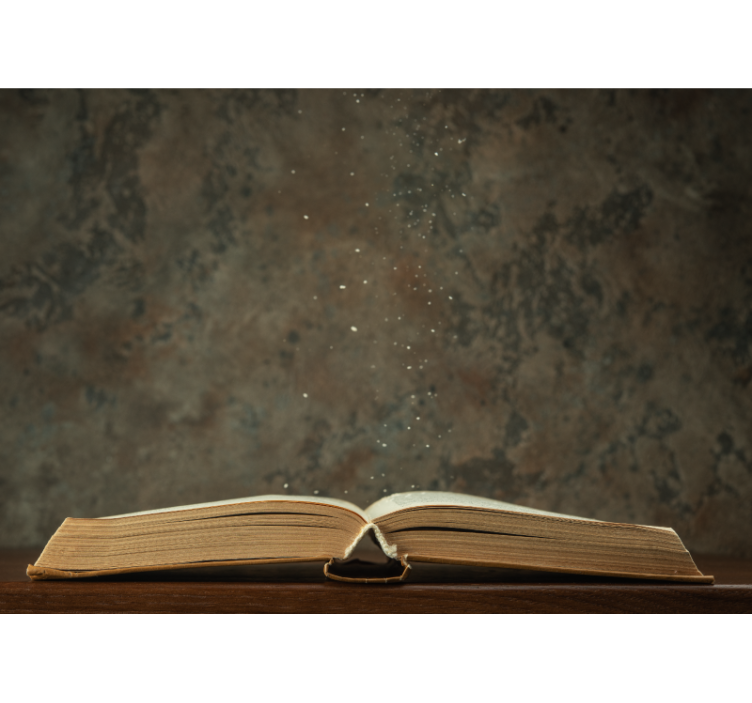 Fotomural arte libro abierto mágico - TenVinilo