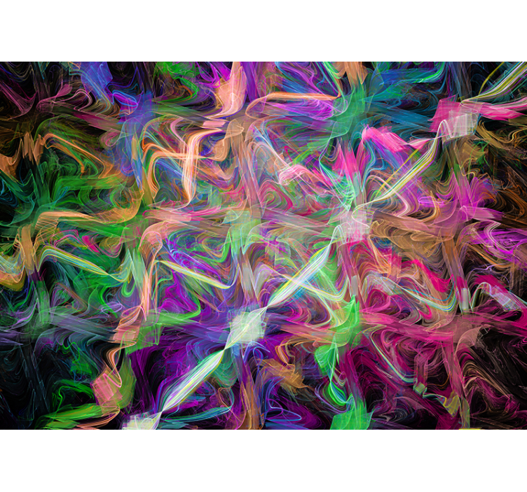 Fotomural abstracto remolinos abstractos vibrantes - TenVinilo