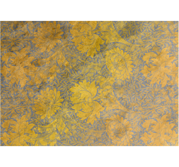 Mural de pared flores arreglo de motivos florales - TenVinilo