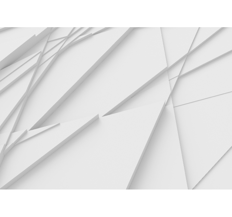 Fotomural abstracto patrones geométricos superpuestos - TenVinilo