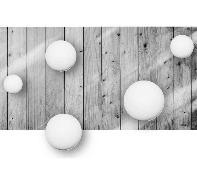 Fotomural textura arreglo de esferas geométricas - TenVinilo