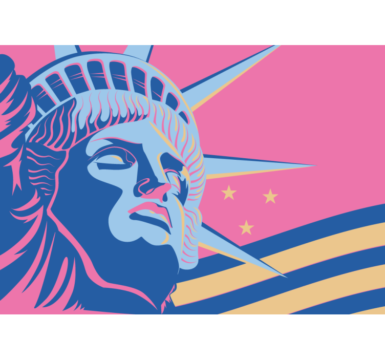 Fotomural ciudad monumento a la libertad - TenVinilo