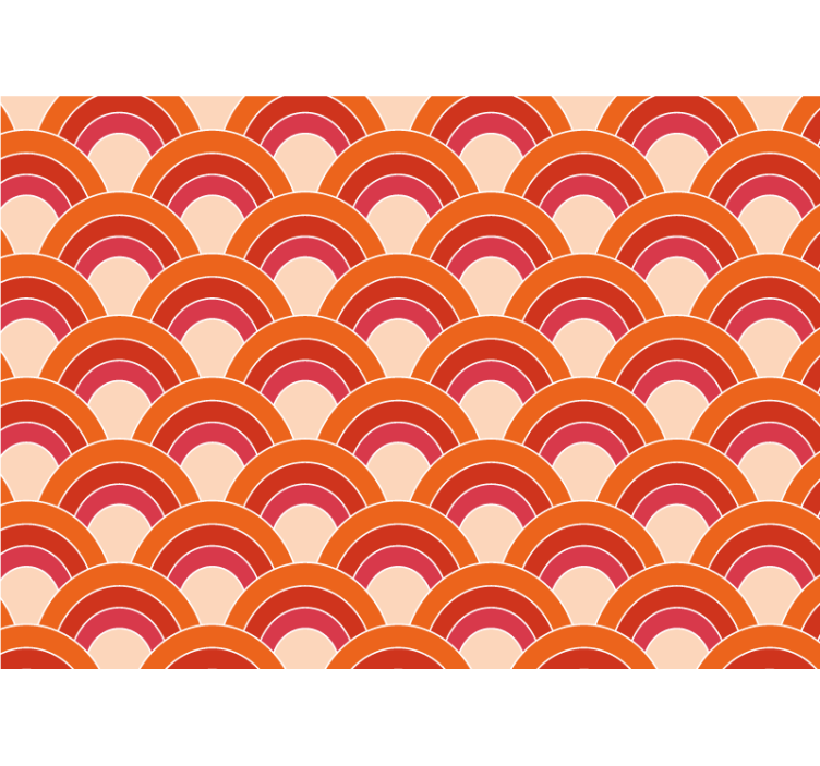 Fotomural textura patrón circular en capas - TenVinilo