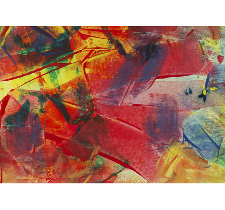 Fotomural abstracto fusión de color dinámico - TenVinilo