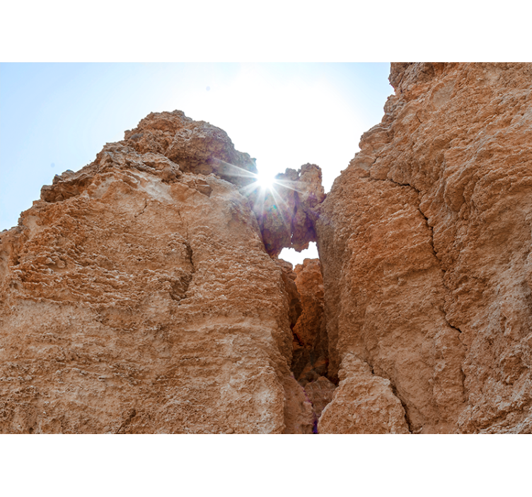 Fotomural montañas paisaje rocoso - TenVinilo