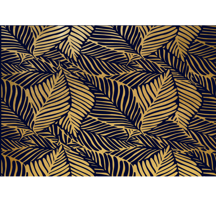 Fotomural naturaleza patrones de hojas detallados - TenVinilo