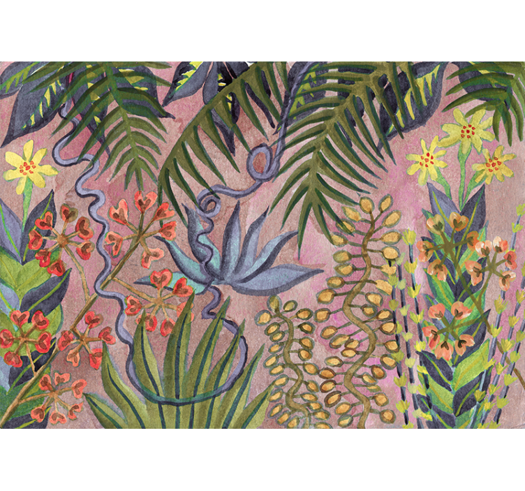 Fotomural naturaleza flora tropical - TenVinilo