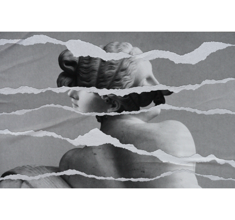 Fotomural arte belleza escultural clásica - TenVinilo