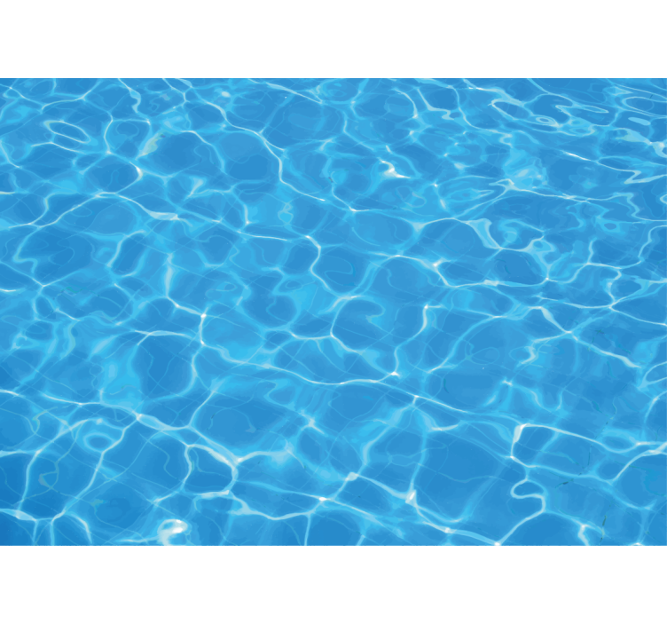 Fotomural mar superficie de agua clara - TenVinilo