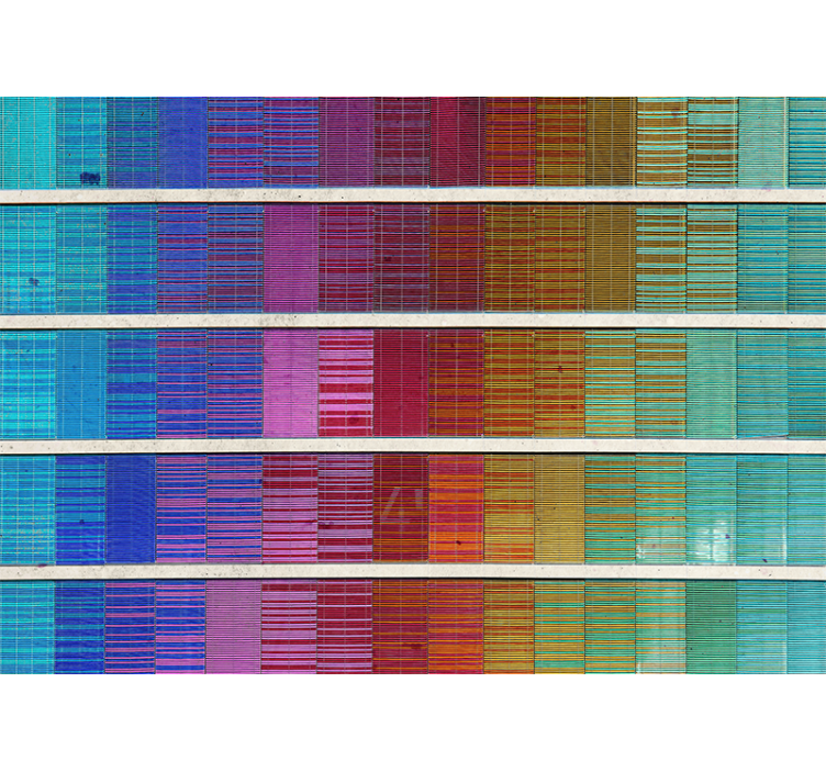 Fotomural abstracto arreglo de espectro de color - TenVinilo