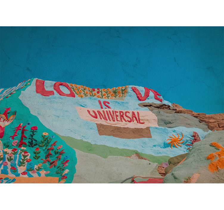 Fotomural de amor el amor es universal - TenVinilo