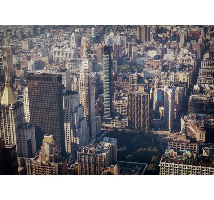 Fotomural ciudad vista urbana - TenVinilo
